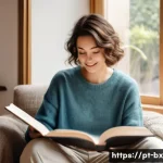 Home 22 로우테크 라이프와 자아 발견의 중요성 - **Prompt 1: The Embrace of Low-Tech Serenity**
An image portraying a young adult (20s-30s, gende...